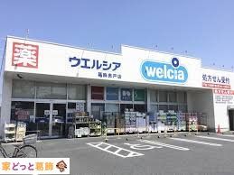 周辺環境 ウエルシア葛飾奥戸店 徒歩11分。 860m